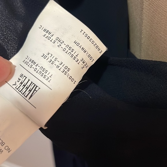 Moschino Silk Wrap Blouse Cruise Me Baby Sleeveless - Picture 12 of 12